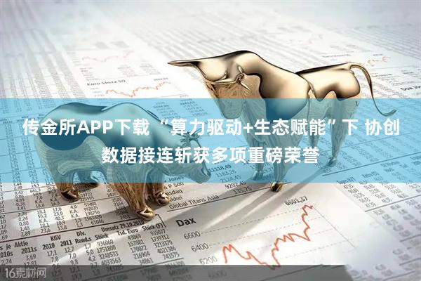 传金所APP下载 “算力驱动+生态赋能”下 协创数据接连斩获多项重磅荣誉